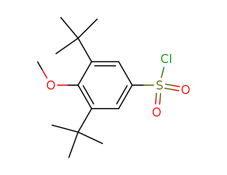 3,5-di-tert-butyl-4-methoxybenzene-1-sulfonyl chloride