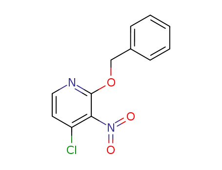 Pyridine, 4-chloro-3-nitro-2-(phenylmethoxy)-