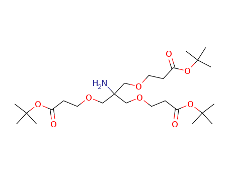 tert-butyl 3,3'-(2-amino-2-((3-tert-butoxy-3-oxopropoxy)methyl)propane-1,3-diyl)bis(oxy)dipropanoate