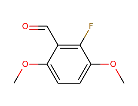 Molecular Structure of 783342-33-6 (2-fluoro-3,6-dimethoxybenzaldehyde)
