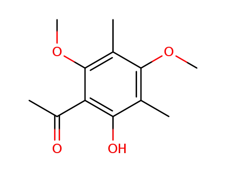 1-(2-hydroxy-4,6-dimethoxy-3,5-dimethylphenyl)ethanone