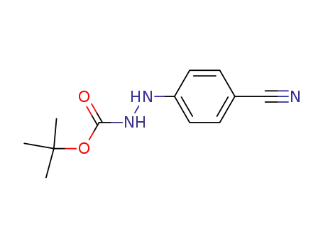 Hydrazinecarboxylic acid, 2-(4-cyanophenyl)-, 1,1-dimethylethyl ester