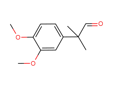 2-(3,4-dimethoxyphenyl)-2-methylpropanal