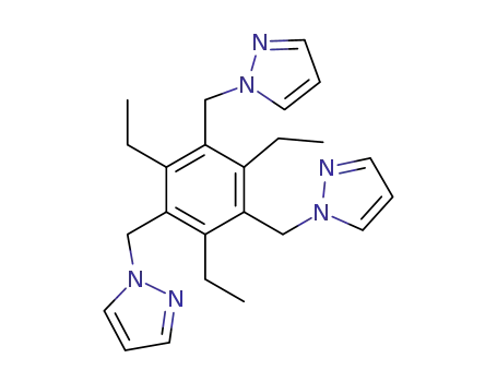 1,3,5-tris[(1H-pyrazol-1-yl)methyl]-2,4,6-triethylbenzene