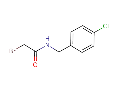 Molecular Structure of 934185-00-9 (2-BROMO-N-(4-CHLOROBENZYL)-ACETAMIDE)