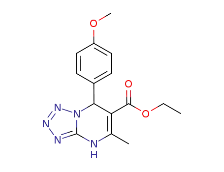 테트라졸로[1,5-A]피리미딘-6-카르복실산, 1,7-디히드로-7-(4-메톡시페닐)-5-메틸-, 에틸 에스테르