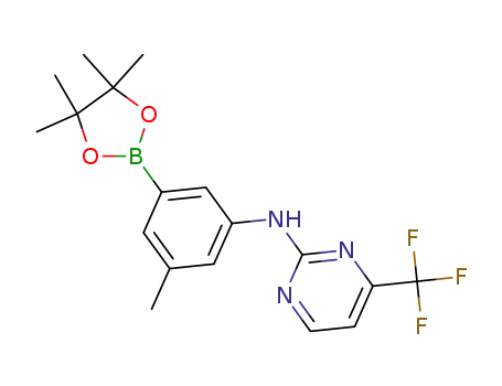 N-[3-Methyl-5-(4,4,5,5-tetraMethyl-1,3,2-dioxaborolan-2-yl)phenyl]-4-(trifluoroMethyl)pyriMidin-2-aMine