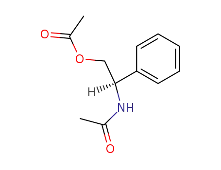 Molecular Structure of 78761-25-8 (D-(-)-O,N-Diacetyl-α-phenylglycinol)