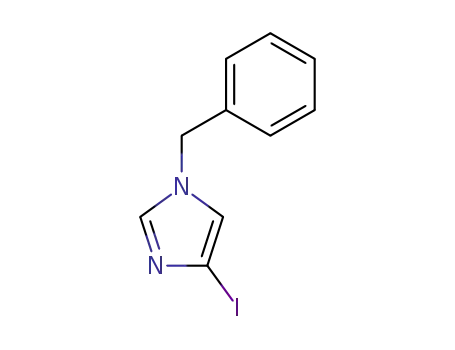 Molecular Structure of 536760-32-4 (1-BENZYL-4-IODO-IMIDAZOLE)