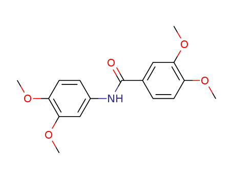 Molecular Structure of 59699-54-6 (N-(3,4-dimethoxyphenyl)-3,4-dimethoxybenzamide)