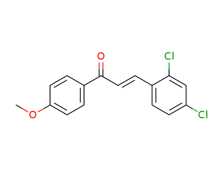 (2E)-3-(2,4-dichlorophenyl)-1-(4-methoxyphenyl)prop-2-en-1-one