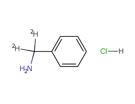 phenylmethanamine-1,1-d<SUB>2</SUB>-amine hydrochloride