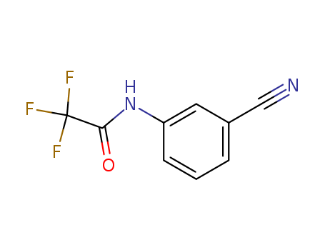 Acetamide, N-(3-cyanophenyl)-2,2,2-trifluoro-
