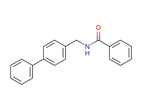 Molecular Structure of 372137-79-6 (N-([1,1'-biphenyl]-4-ylmethyl)benzamide)