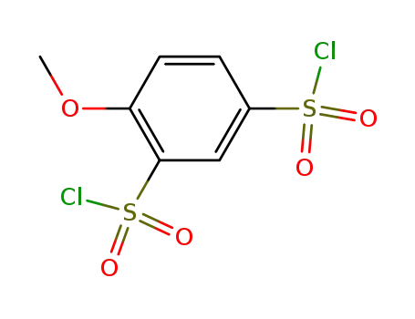 4-Methoxybenzene-1,3-disulfonyl dichloride
