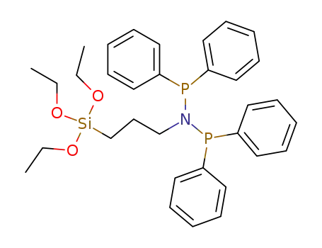Molecular Structure of 127740-04-9 (γ-bis(diphenylphosphine)aminopropyltriethoxysilane)