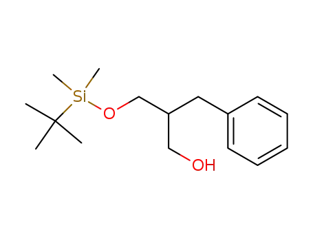 2-Benzyl-3-<(tert-butyldimethylsilyl)oxy>-1-propanol