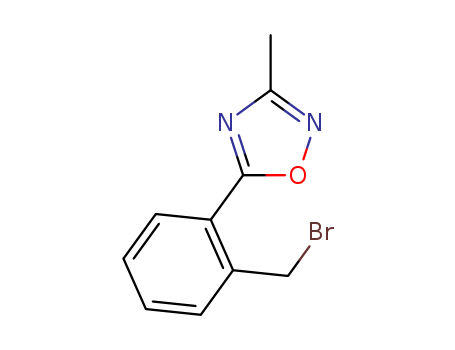 2-(3-Methyl-1,2,4-oxadiazol-5-yl)benzyl bromide 97%