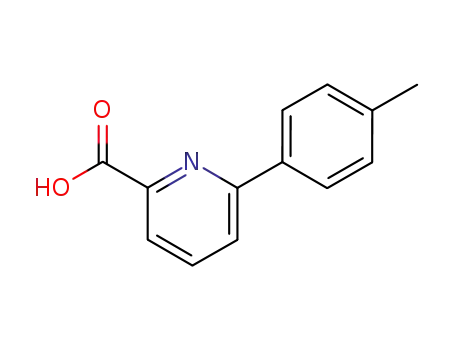Molecular Structure of 86696-72-2 (6-(4-Methylphenyl)-picolinic acid)