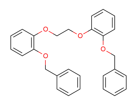 Molecular Structure of 73961-19-0 (2,2'-(Ethylendioxy)diphenoldibenzylether)