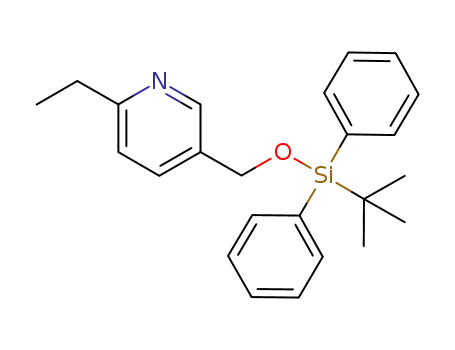 1-(tert-butyl)-1,1-diphenylsilyl [(6-ethyl-3-pyridyl)methyl] ether