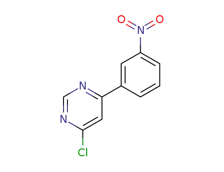 Pyrimidine, 4-chloro-6-(3-nitrophenyl)-