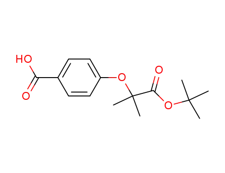 4-(1-tert-butoxy-2-methyl-1-oxopropan-2-yloxy)benzoic acid