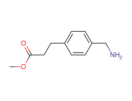 Benzenepropanoic acid,4-(aminomethyl)-, methyl ester