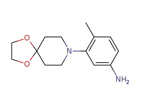 3-(1,4-dioxa-8-aza-spiro[4.5]dec-8-yl)-4-methyl-phenylamine