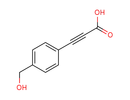3-(4-(hydroxymethyl)phenyl)propiolic acid