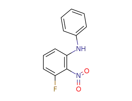 Molecular Structure of 930791-49-4 (3-Fluoro-2-nitro-N-phenylaniline)