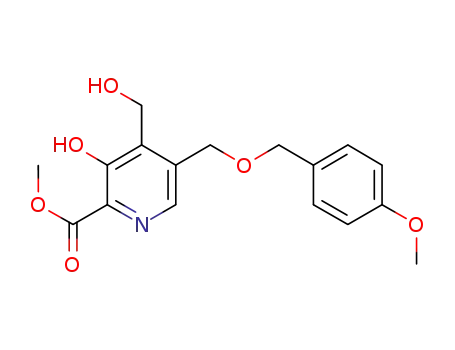 methyl 3-hydroxy-4-(hydroxymethyl)-5-((4-methoxybenzyloxy)methyl)picolinate