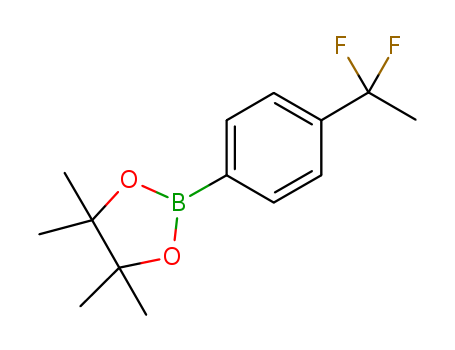 2-[4-(1,1-difluoroethyl)phenyl]-4,4,5,5-tetramethyl-1,3,2-dioxaborolane