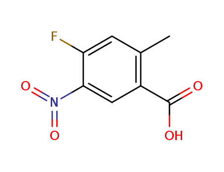 4-Fluoro-2-methyl-5-nitrobenzoic acid cas no. 64695-92-7 98%