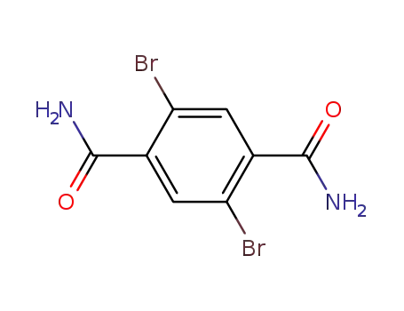 Molecular Structure of 50880-39-2 (2,5-dibromobenzene-1,4-carboxamide)