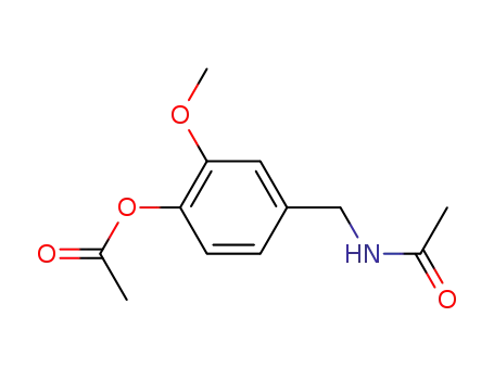 N-[4-(아세틸옥시)-3-메톡시벤질]아세트아미드