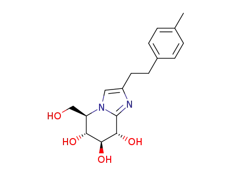 (5R,6R,7S,8S)-5-(hydroxymethyl)-2-(4-methylphenethyl)-5,6,7,8-tetrahydroimidazo[1,2-a]pyridine-6,7,8-triol