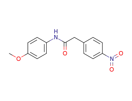 (4-nitro-phenyl)-acetic acid <i>p</i>-anisidide