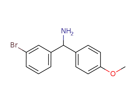 (3-bromophenyl)(4-methoxyphenyl)methylamine