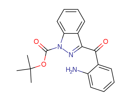 1H-Indazole-1-carboxylic acid, 3-(2-aminobenzoyl)-, 1,1-dimethylethyl
ester