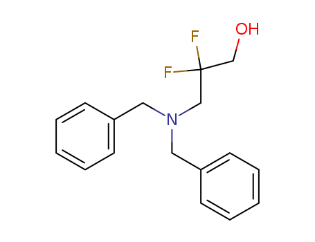 3-(dibenzylamino)-2,2-difluoropropan-1-ol