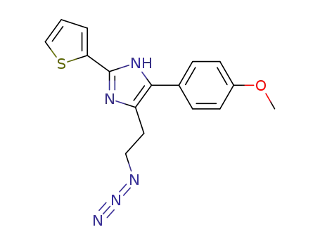 1H-Imidazole, 4-(2-azidoethyl)-5-(4-methoxyphenyl)-2-(2-thienyl)-