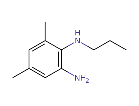 Molecular Structure of 1072928-84-7 (3,5-dimethyl-N-2-propyl-benzene-1,2-diamine)