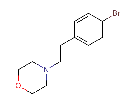 Molecular Structure of 736991-39-2 (4-(4-Bromophenethyl)morpholine)