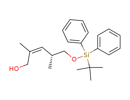2-Penten-1-ol, 5-[[(1,1-dimethylethyl)diphenylsilyl]oxy]-2,4-dimethyl-,
(2Z,4R)-