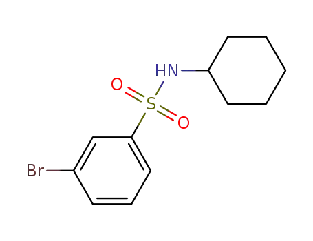 N-Cyclohexyl 3-bromobenzenesulfonamide