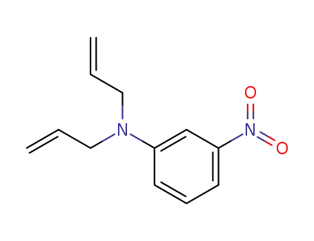 Molecular Structure of 30438-96-1 (N,N-diallyl-3-nitroaniline)