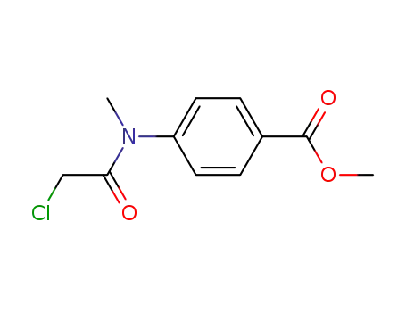 Benzoic acid, 4-[(chloroacetyl)methylamino]-, methyl ester