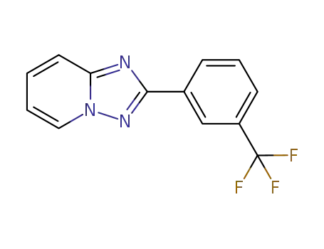 Molecular Structure of 253328-67-5 (2-(3-(trifluoromethyl)phenyl)-[1,2,4]triazolo[1,5-a]pyridine)