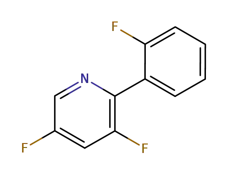 3,5-difluoro-2-(2-fluorophenyl)pyridine
